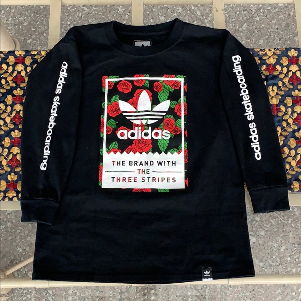 Boys Adidas Skateboarding long sleeve